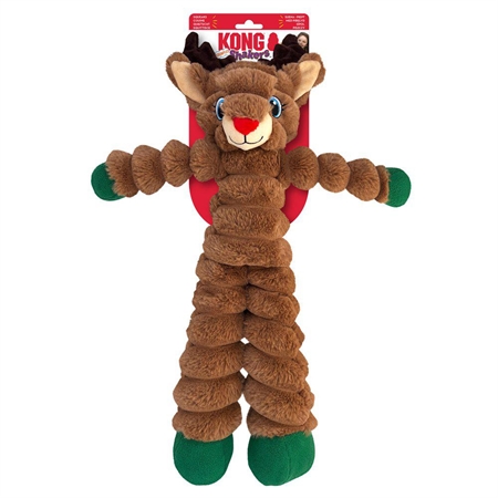 Kong Holiday Shakers Crumples Reindeer