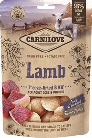 Carnilove Freeze-Dried Raw Snacks Lam (Frysetørret Lam)